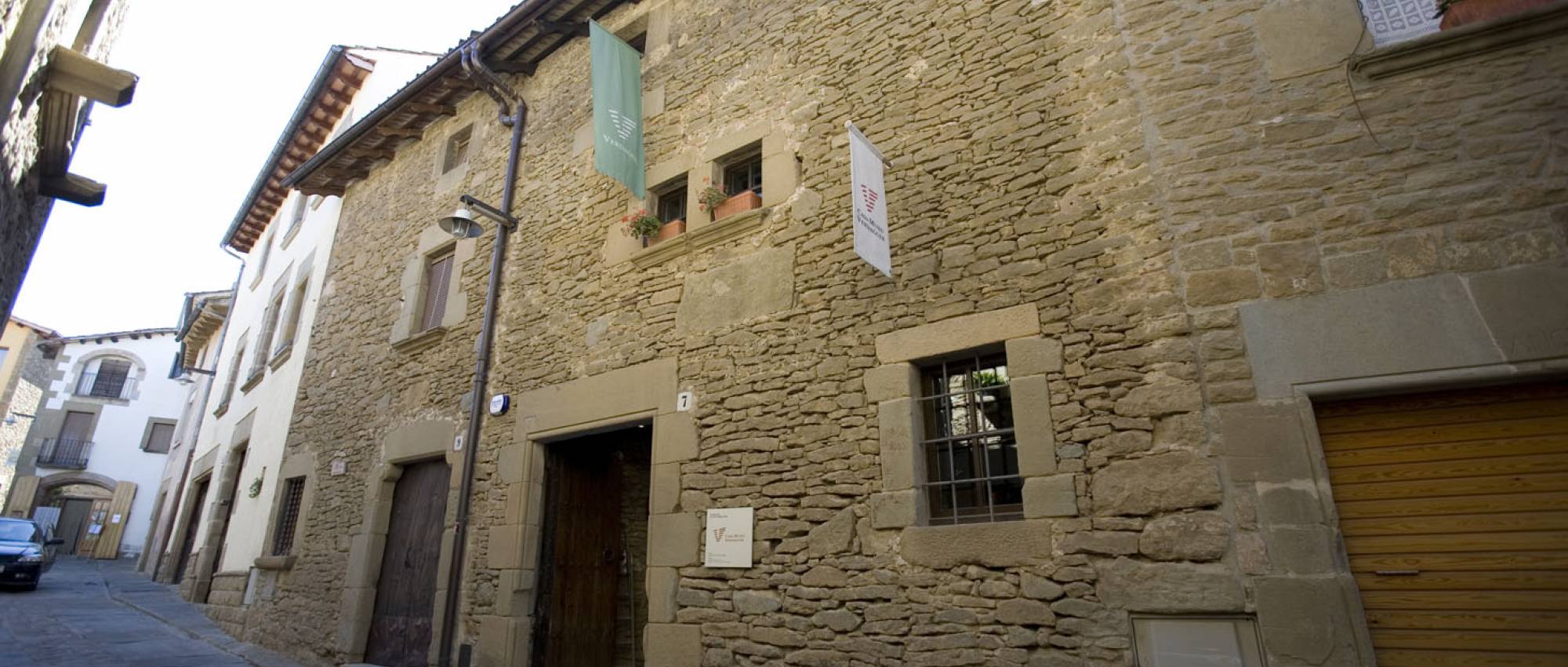 Exterior de la Casa Museu Verdaguer a Folgueroles